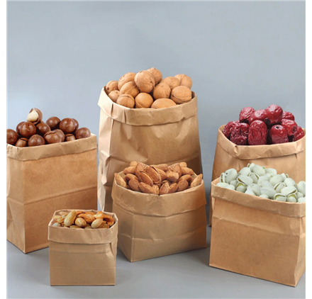 Bolsa kraft sin asas tipo americana
