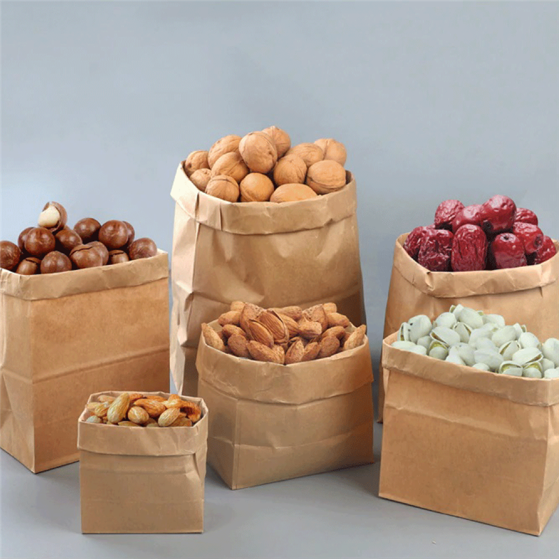 Bolsa kraft sin asas tipo americana