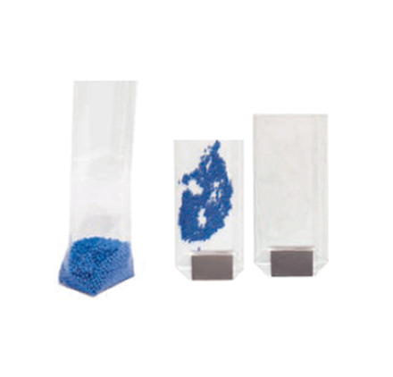 Crystal bags with cardboard at the bottom