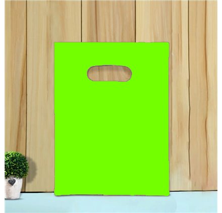 Saco plastico asa vazada 30x40