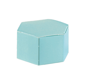 Esagono 60x300mm Celeste