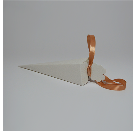 cono 155 pelle bianco 155