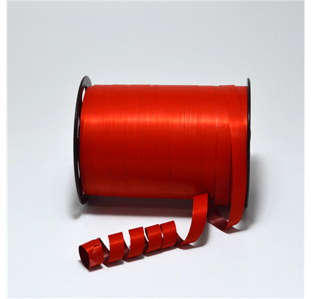 Fita embrulho paporlene crepon 10mm 250m Red Ruby