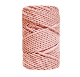 Macrame 5mm 50m Soft pink