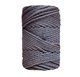 Fio Macrame 5mm 50m Sideral grey
