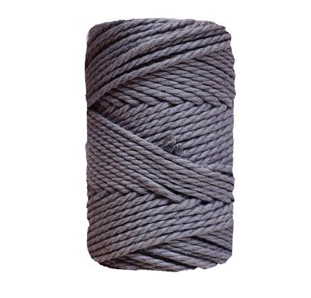 Macrame 5mm 50m Sideral grey Macrame 5mm 50m Sideral grey