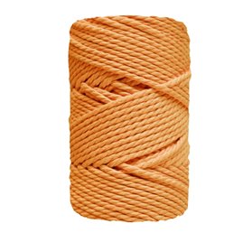 Fio Macrame 7mm 50m Mostarda