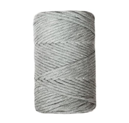 Fio Macrame urdimbre 3mm 110m Ultra silver