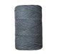 Fils pour macramés urdimbre 3mm 110m Sideral grey