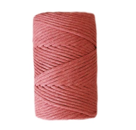 Fils pour macramés urdimbre 3mm 110m Coral