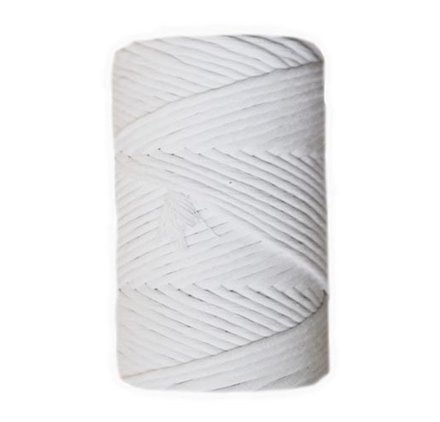 Fils pour macramés urdimbre 9mm 75m Infinite white