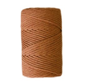 Macrame urdimbre 9mm 75m Cinnamon 