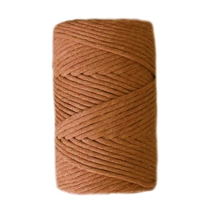 Macrame urdimbre 9mm 75m Cinnamon 