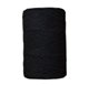 Fio Macrame urdimbre 9mm 75m Quasar black
