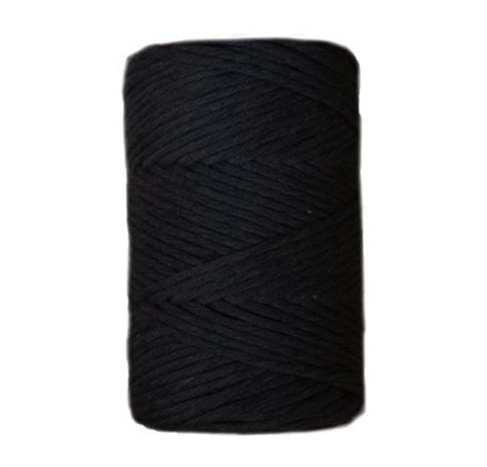 Fio Macrame urdimbre 9mm 75m Quasar black