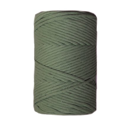 Fio Macrame urdimbre 9mm 75m Unforgettable green