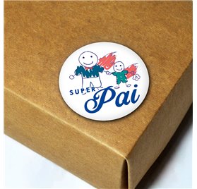 X25 Etiquetas Dia do Pai 2 - 40x40mm