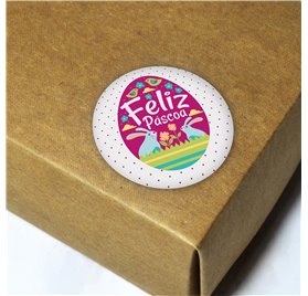 x25 Autocollants Pâques 2 - 40x40mm