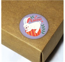 Etichette Pasqua Easter Hug - 40x40mm
