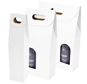 Boîtes en carton pour microplaques Blanc pour 1 2 ou 3 bouteilles