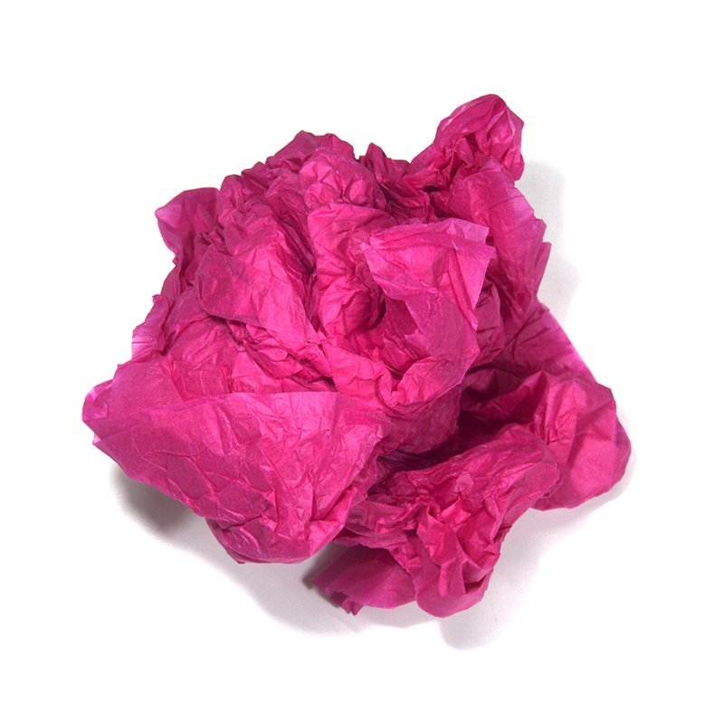 Feuilles de papier de soie rose pale pour emballage 50x75cm