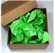 Papel Seda Love Green para enchimento de caixas de cartão para encomendas