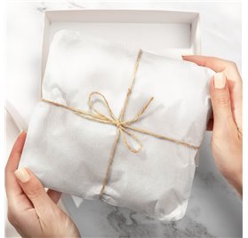 Papel de seda blanco Premium 50x75cm 