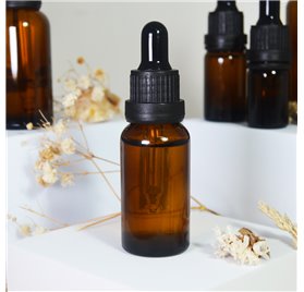 20 ml sklenená fľaša