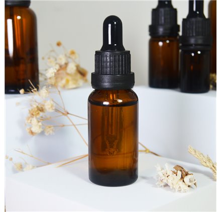 Frascos de vidro Ambar 20 ml