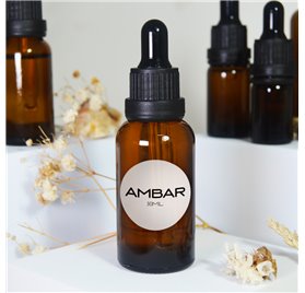 Frasco de vidro Ambar 30ml