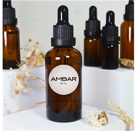 Frascos de vidro Ambar 50 ml
