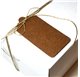 Etiquette sac kraft 100x50mm