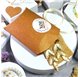 Caixa almofada kraft Oval 120x100x30mm