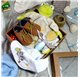 Box Gourmet Medium color natural w/window measures 205x205x120mm
