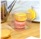 Boite PVC carre transparente 50x50x50mm pour macarons
