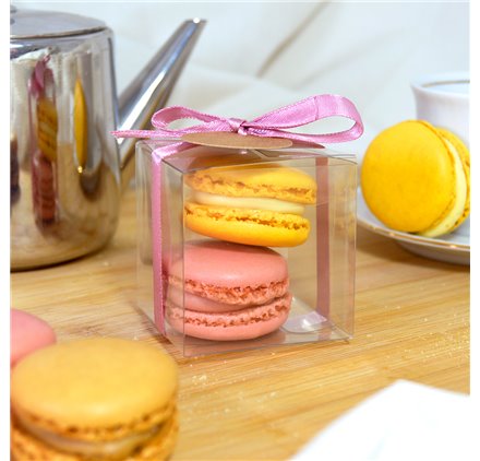 Caja acetato cubo transparente 50x50x50mm