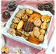 Box Gourmet Extra Large white color measures 350x320x105mm