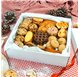 Box Gourmet Extra Large white color measures 350x320x105mm