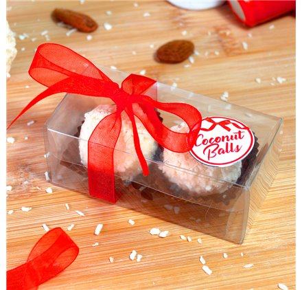 Transparent rectangular box 80x40x30mm