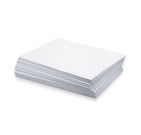 Papier biały jedwab 50x75cm 