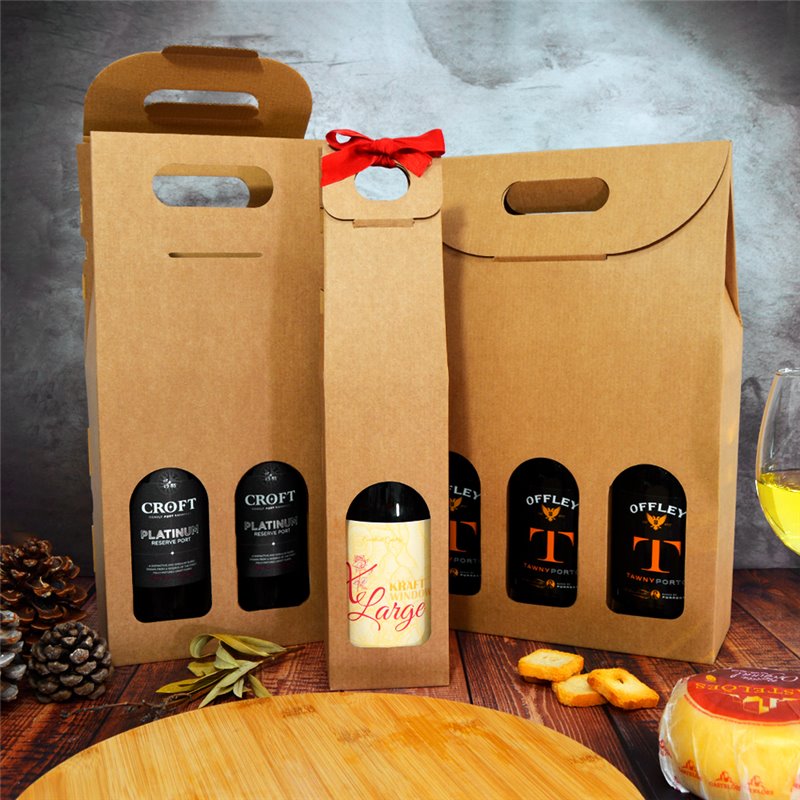 Caixa 1 2 ou 3 garrafas 