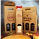 Boite en carton pour 1 2 ou 3 bouteilles de vin Rebelde Way
