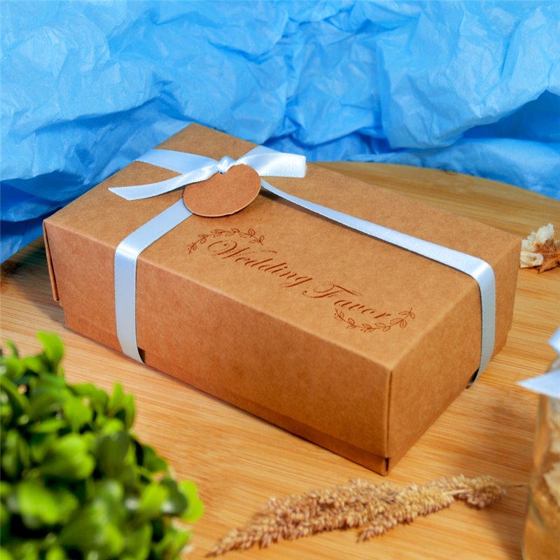 Emballages Cadeaux kraft 155x90x55mm