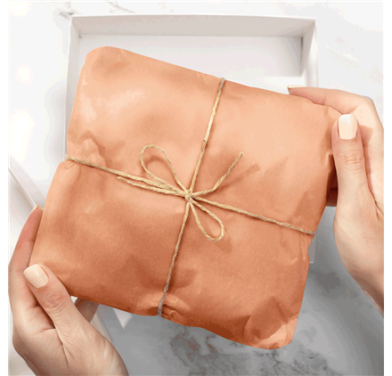 Papel Seda Salmon Pastel 50x75cm