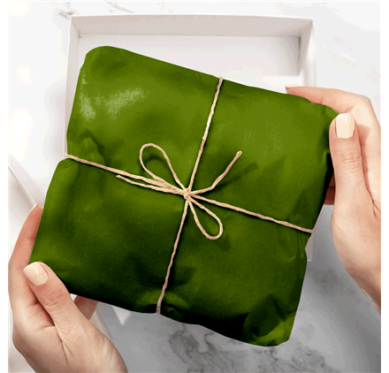 Papier Soie Olive Green 50x75cm