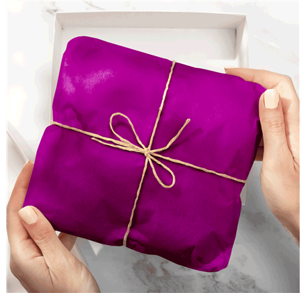 Papel Seda Ruby Pink 50x75cm