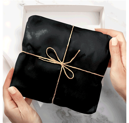 Papel Seda Quasar Black 50x75cm