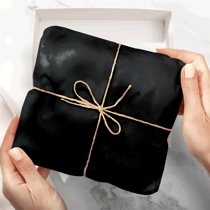 Papel Seda Quasar Black 50x75cm