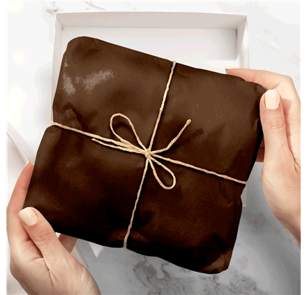 Papier Soie Dark Chocolate Templation 50x75cm