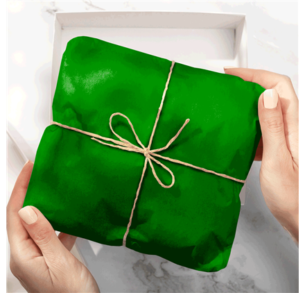Papel Seda Amazon Green 50x75cm